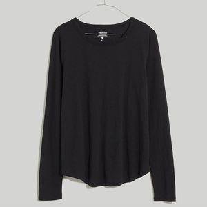 Madewell - Whisper Long sleeve Crew - XS NWT